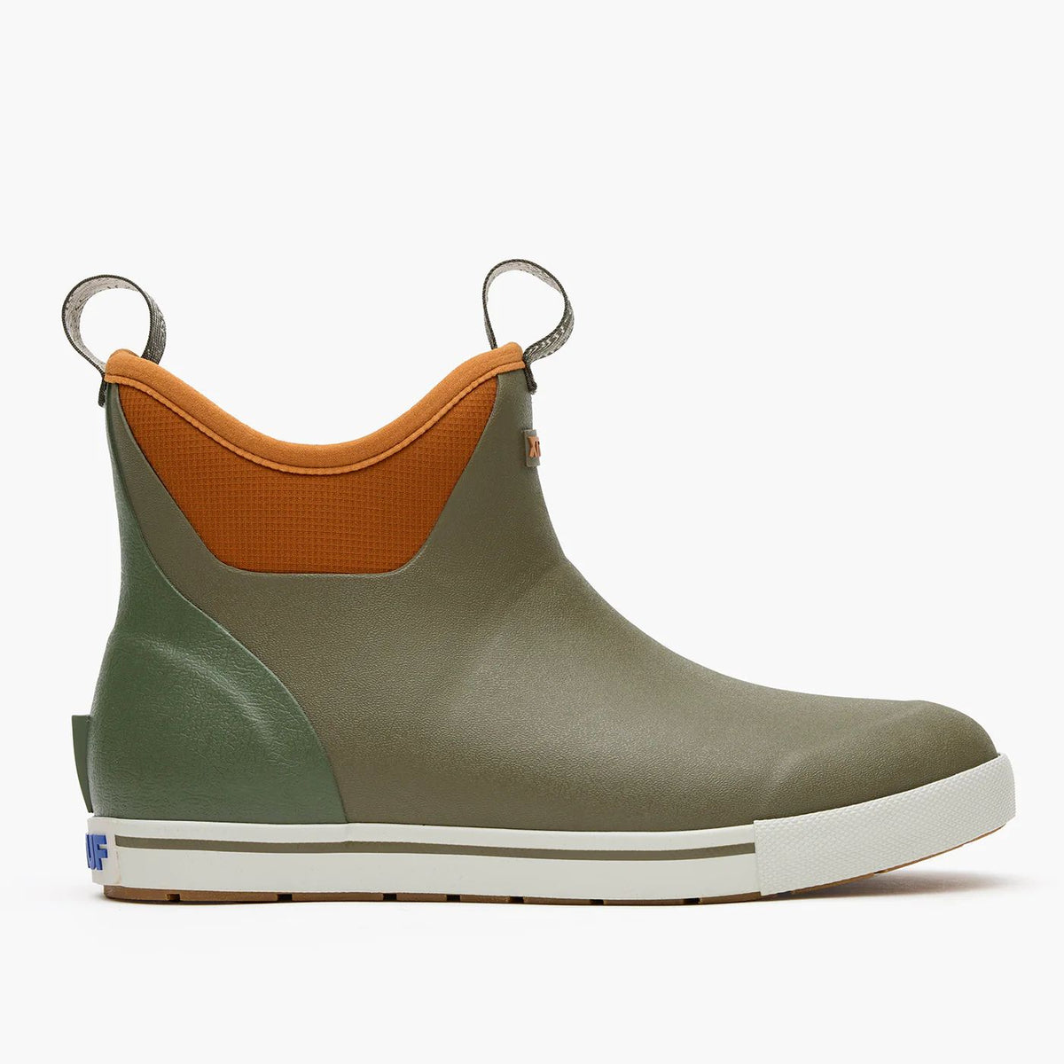 Xtratuf Men's Collection Ankle Deck Winter Boot Dark Olive / Spice