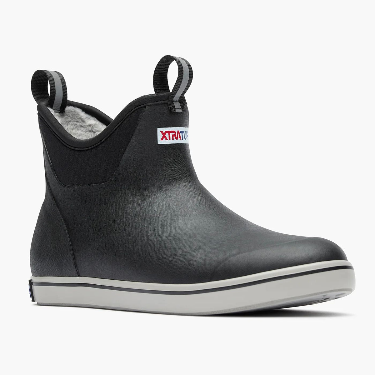XTRATUF Men's Cold Weather Ankle Deck Boot Black