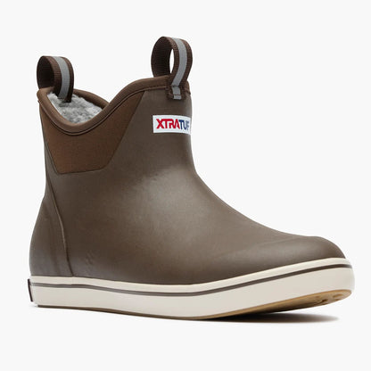 XTRATUF Men's Cold Weather Ankle Deck Boot Brown