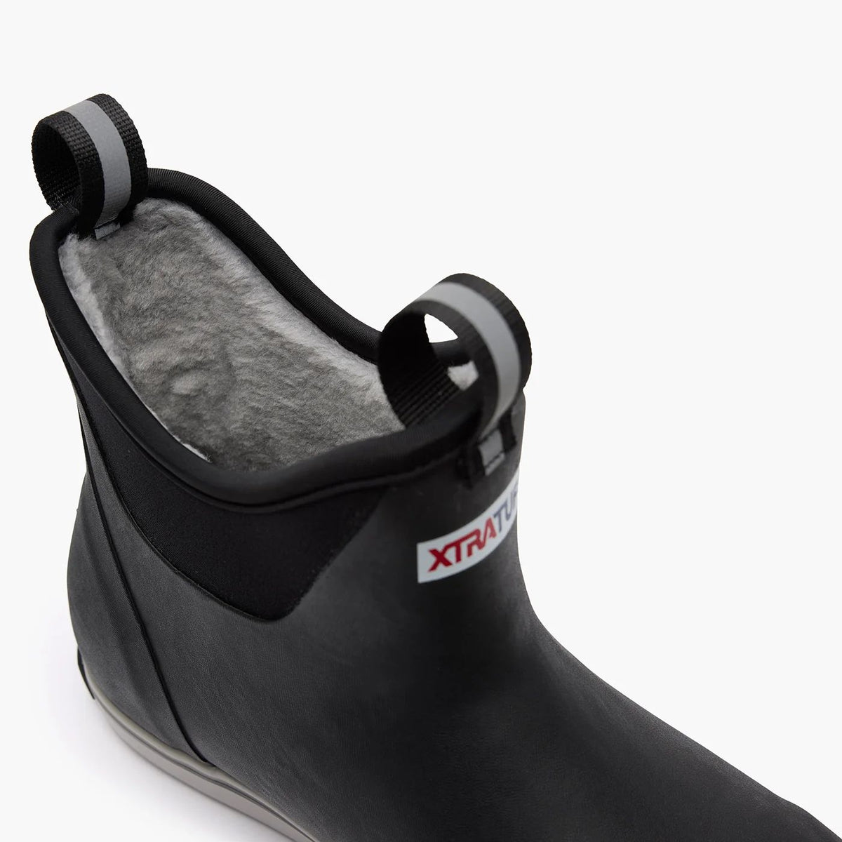XTRATUF Men's Cold Weather Ankle Deck Boot Black