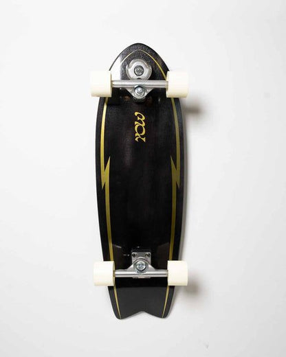 YOW Pipe 32" Power Surfing Series Surfskate Black
