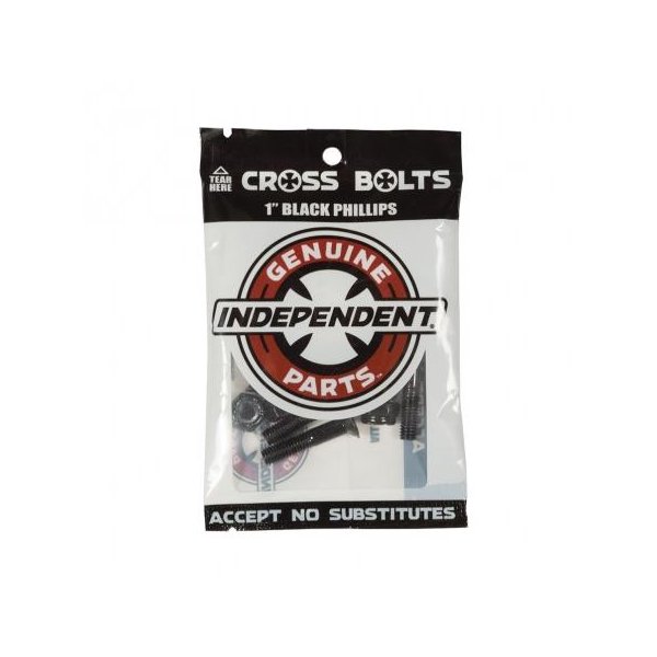 Independent Mounting-Kits Bolts Kreuz 1" Black
