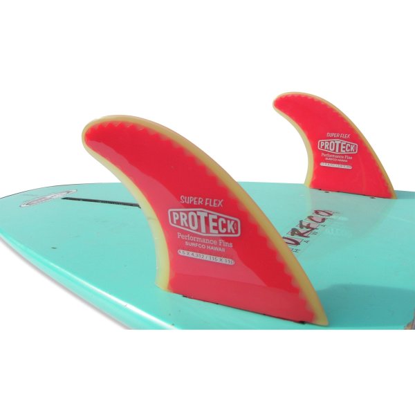 SurfCo Hawaii Super Flex Side Fins FCS Large