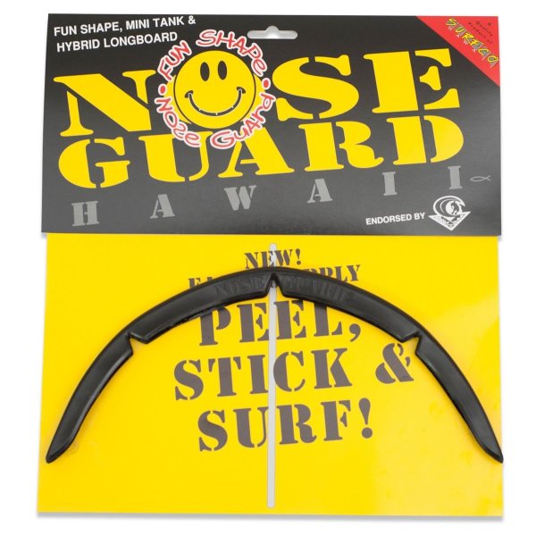 SurfCo Hawaii Fun Shape Nose Guard Kit Black