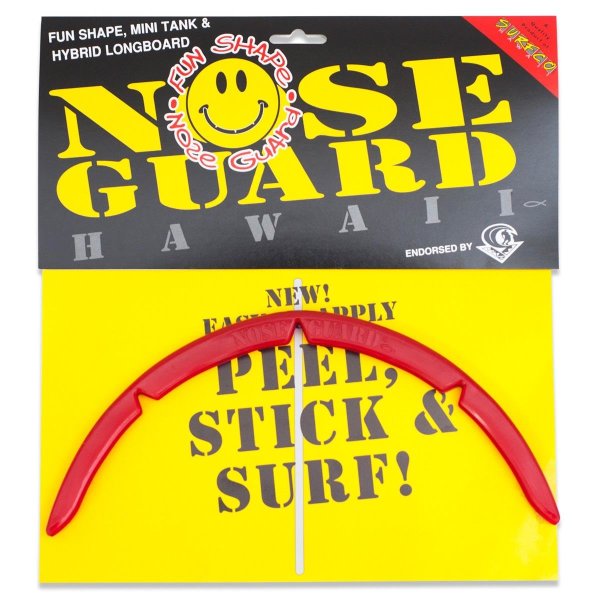 SurfCo Hawaii Fun Shape Nose Guard Kit Red