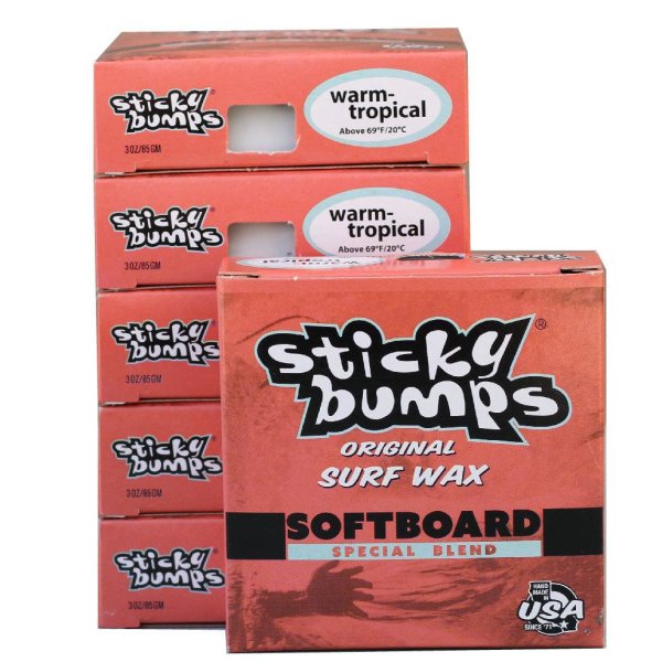 Sticky Bumps Softboard Wax Warm / Tropical