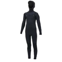 Oneill Youth Hyperfreak 5/4+ Chest Zip Hooded Wetsuit