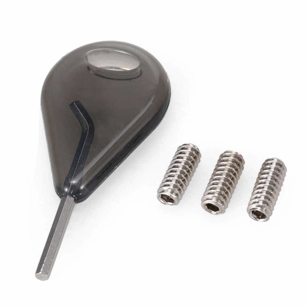 Finnen Key (Stahl Schlüssel) mit 6 Schrauben
