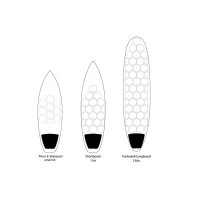 RSPro HexaTraction River & Wakesurf Board Grip Clear