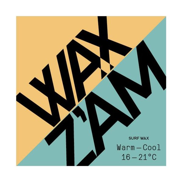 WAX ZAM Surf Wax Warm-Cool 16-21°C