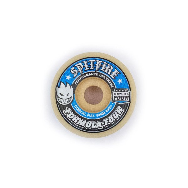 Spitfire Formula Four Conical Full Blue 53mm 99A