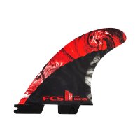 FCS 2 MB PC Carbon Large Red Tri Retail Fins