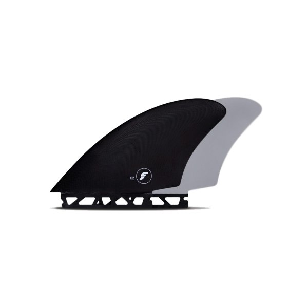 Keel Twin Fin Set for Futures Black