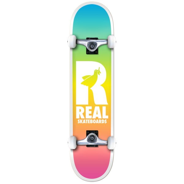 Real Be Free Fades Complete Skateboard 7.5