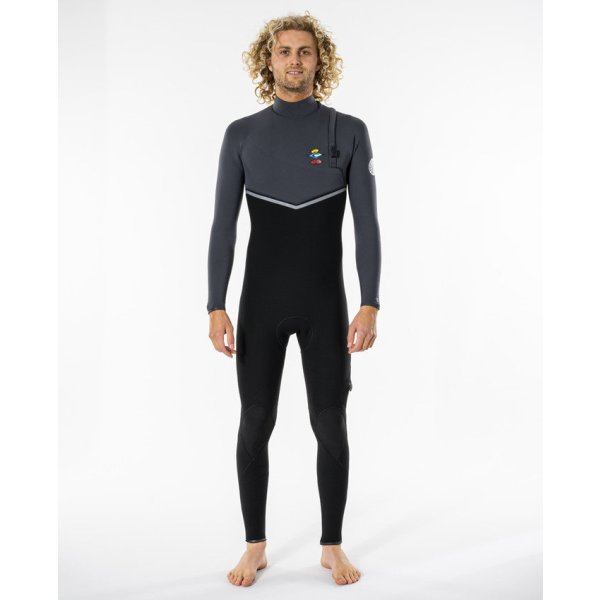 Rip Curl Flashbomb Search 4/3 Zip Free Wetsuit