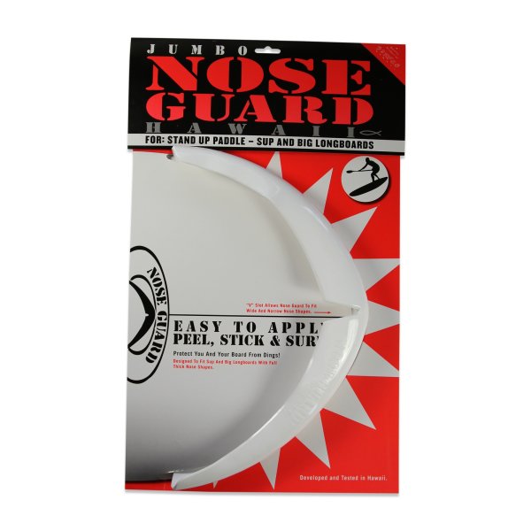 SurfCo Hawaii Jumbo Nose Guard for Stand Up White