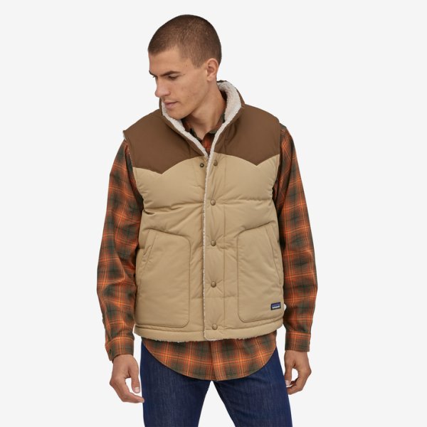 Patagonia Ms Reversible Bivy Down Vest