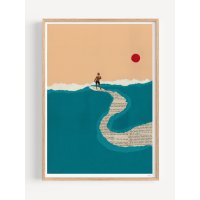 Print Ciel Glue "Sunset Ride" 30x40