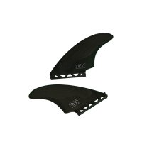 Sieve Twin Fin Carbon Futures Black