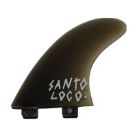 SantoLoco Translucent Fins Medium for FCS