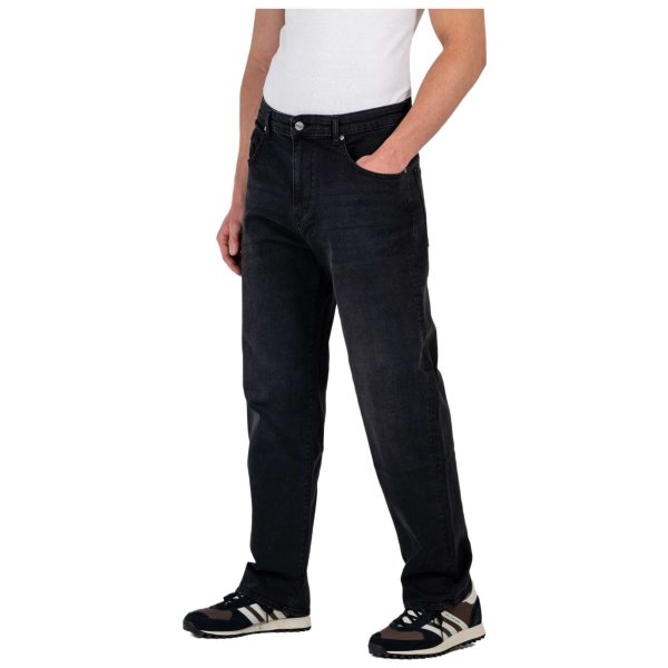 Reell Solid Black Wash Jeans