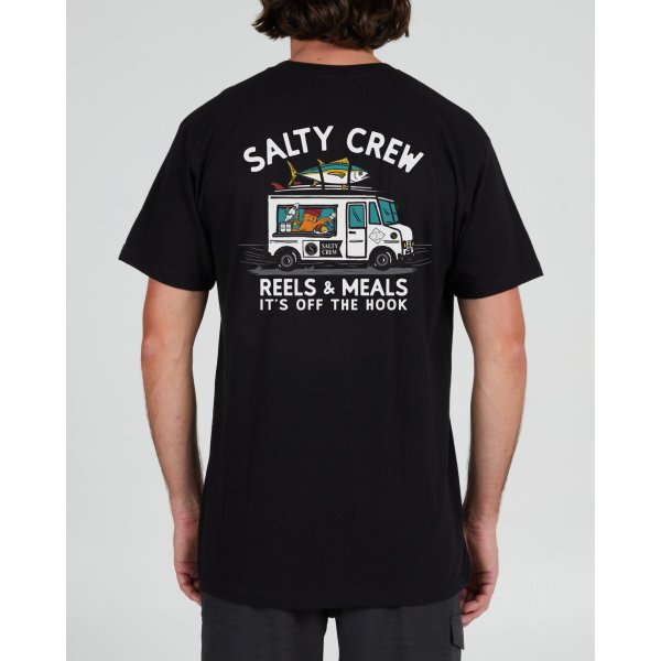 Salty Crew Reels & Meals Premium T-Shirt