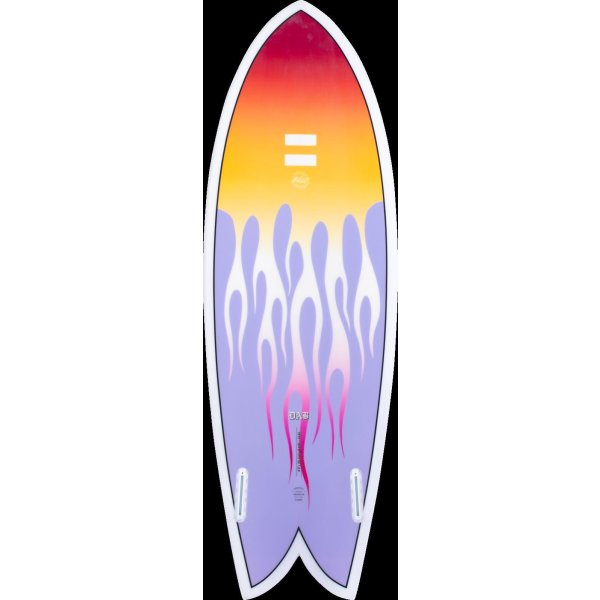 Indio Endurance DAB Fire Fish Surfboard 53