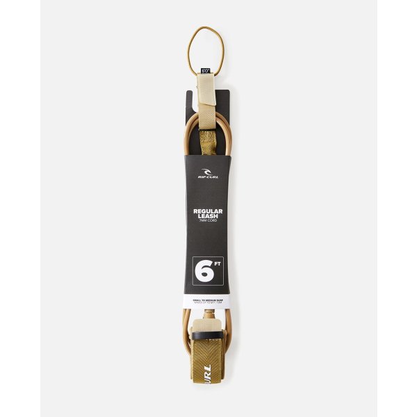 Rip Curl 60 Reg Leash Surf Grip Khaki