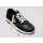 Cariuma Uba Pro Black Suede and Mesh Ivory Logo Schuhe